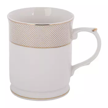 MILLIMI Голд Кружка 400мл, костяной фарфор