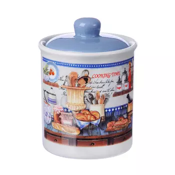 MILLIMI Хлеб Банка для сыпучих продуктов, 520мл, керамика