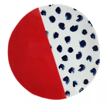 MILLIMI Индиго Тарелка подстановочная, 26х2,5см, керамика