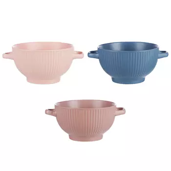 MILLIMI Ирина Бульонница 620мл, 17,5x13,5x8см, керамика, 3 цвета