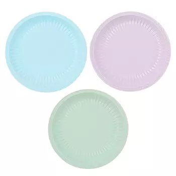 MILLIMI Ирина Тарелка десертная 19см, керамика, 3 цвета