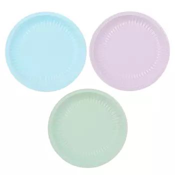 MILLIMI Ирина Тарелка десертная 19см, керамика, 3 цвета