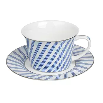 MILLIMI Лазурит Набор чайный 4 пр., 270мл, костяной фарфор