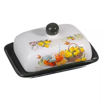 MILLIMI Лимонад Масленка 17x12,5x8,3см, керамика