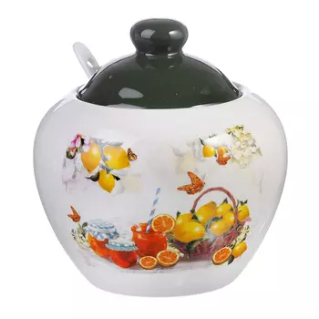 MILLIMI Лимонад Сахарница 500мл, 11,5x11,5x12,5см керамика