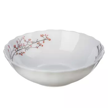 MILLIMI Марисса Салатник, опаловое стекло, 176мм, 600 мл