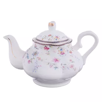 MILLIMI Маркиза Чайник заварочный, 1100мл, костяной фарфор