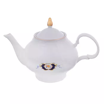 MILLIMI Менуэт Чайник заварочный, 1000 мл, костяной фарфор