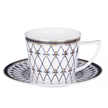 MILLIMI Монте-Кристо Набор чайный 12 пр., 250мл, костяной фарфор