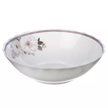 MILLIMI Орнелла Салатник, опаловое стекло, 227мм, 1470мл, HW90T-16092