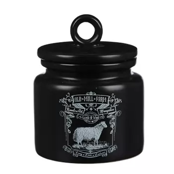 MILLIMI Ранчо Сахарница, 250мл, 8,5х8,5х11см, керамика