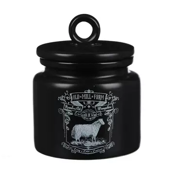 MILLIMI Ранчо Сахарница, 250мл, 8,5х8,5х11см, керамика