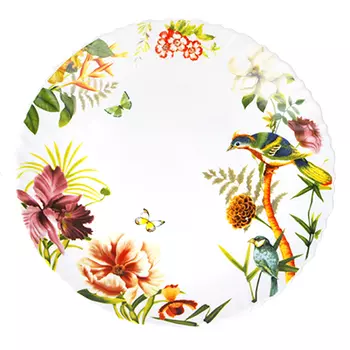 MILLIMI Рио Тарелка подстановочная опаловое стекло 24см, 16194A