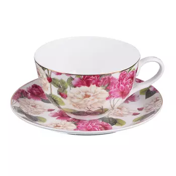 MILLIMI Роскошный сад Набор чайный 4 пр.,330мл, тонкий фарфор