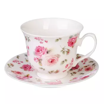 MILLIMI Роза Набор чайный 2 пр., 250мл, костяной фарфор