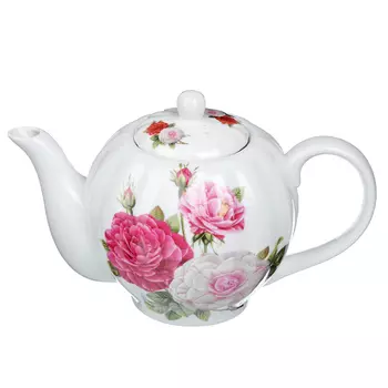 MILLIMI Шиповник Чайник 900 мл, фарфор