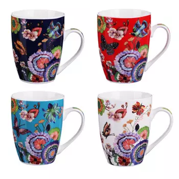 MILLIMI Утро Кружка 380мл, керамика, 4 дизайна