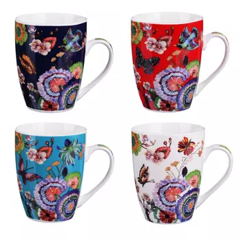 MILLIMI Утро Кружка 380мл, керамика, 4 дизайна