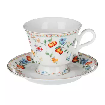 MILLIMI Весна Набор чайный 12 пр., 220мл, 15см, костяной фарфор