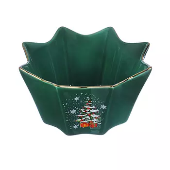 MILLIMI Звезды Салатник круглый 12,5х6см, костяной фарфор