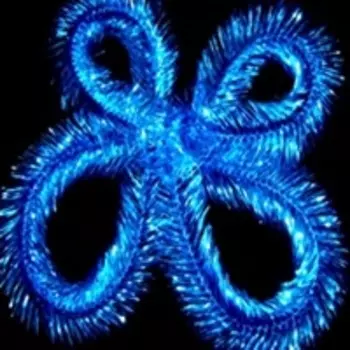 Мишура №16, двойная, 200х6 см, 5 цветов