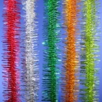 Мишура № 20, на проволоке, 200х5 см, 5 цветов