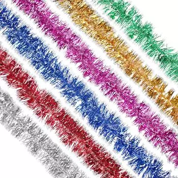 Мишура СНОУ БУМ 200х9 см, ПВХ, 6 цветов, арт 26-8