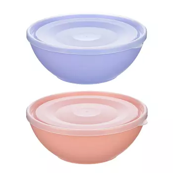 Миска с крышкой 0,8 л, пластик, VETTA