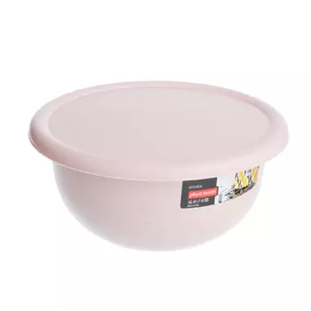 Миска с крышкой 1,2л, PUDRA, пластик, РТ2450