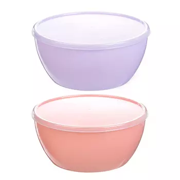 Миска с крышкой пластиковая 1,7 л
