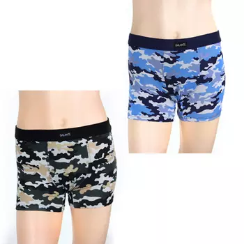 Мужские трусы-боксеры, р-р 46, 48, 50, 52, 95% хлопок, 5% эластан, хаки