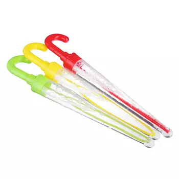 Мыльные пузыри в виде зонта 130мл, мыльный р-р, ABS,PVC, 4х36,5х4см, 3 цвета