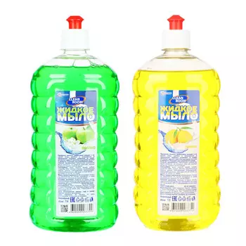 Мыло жидкое Clean Room яблоко,лимон, п/б 1000мл, БМ-311