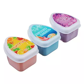 Набор ароматизаторов гелевых 3 шт, ароматы бабл гам/океанская свежесть/цитрус, NEW GALAXY