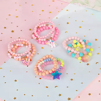 Набор браслетов 3 шт BERIOTTI, 4 дизайна