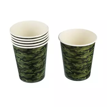 Набор бумажных стаканов 6шт, 250мл, Арт 23