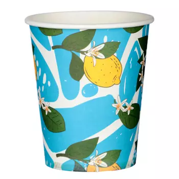 Набор бумажных стаканов 6шт, 250мл, Арт Л