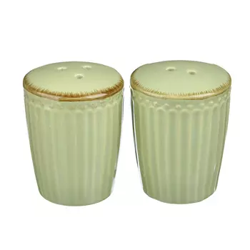 Набор для соли и перца, керамика, 5х7 см, MILLIMI "Олива"