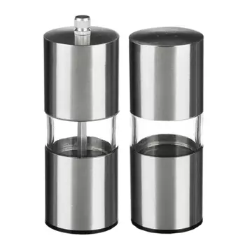 Набор для специй мельница 14 см + солонка 13 см VETTA, акрил