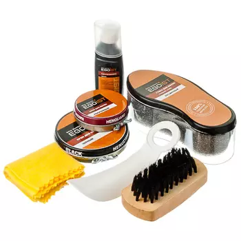 Набор дорожный для ухода за обувью, 7пр. в сумке пвх