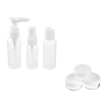 Набор контейнеров для косметики ЮниLook, 6 предметов, 2 цвета