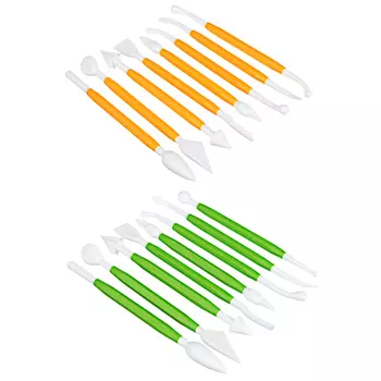 Набор кулинарный 8 предметов для декорирования, пластик