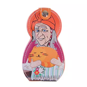 Набор маникюрный 6 пр., 11,5х6,5х2,5см, пластик, сплав, 1 дизайн