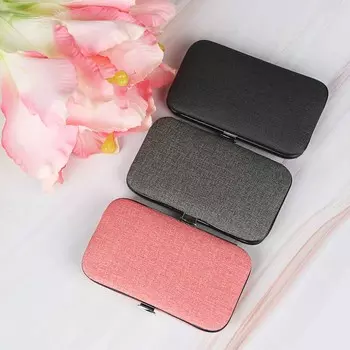 Набор маникюрный ЮниLook, 7 предметов, 3 цвета