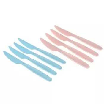 Набор ножей 4шт, пластик, 2 цвета