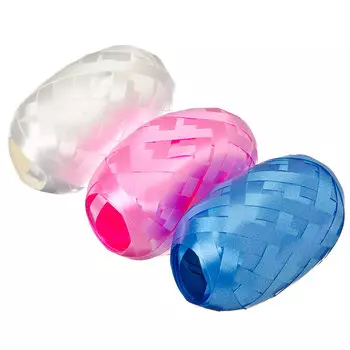 Набор подарочных лент, ПЭТ, 0,5 см х 10 м, 3шт