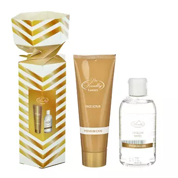 Набор подарочный Liss Kroully НТ-1903/1906,2 пр: мицеллярная вода 130мл,скраб д/лица 50/75мл