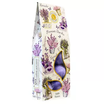 Набор подарочный Spa by Lara Соль шипучая для ванн 40г x 6шт;(Прованский сад/Amore)