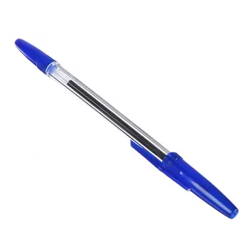 Набор ручек шариковых СТАММ с масляными чернилами, 10 штук, цвет: синий