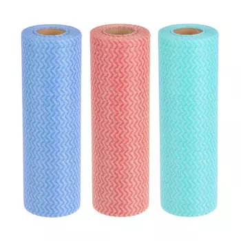 Набор салфеток в рулоне из вискозы 50 шт, 25x30 см, VETTA